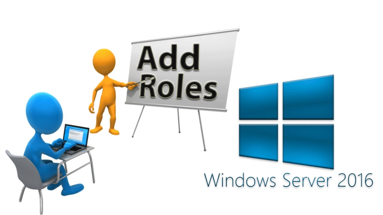 Microsoft Windows 2016 Server Lesson #4 - Add Roles, Active Directory, DNS, IIS, Essentials