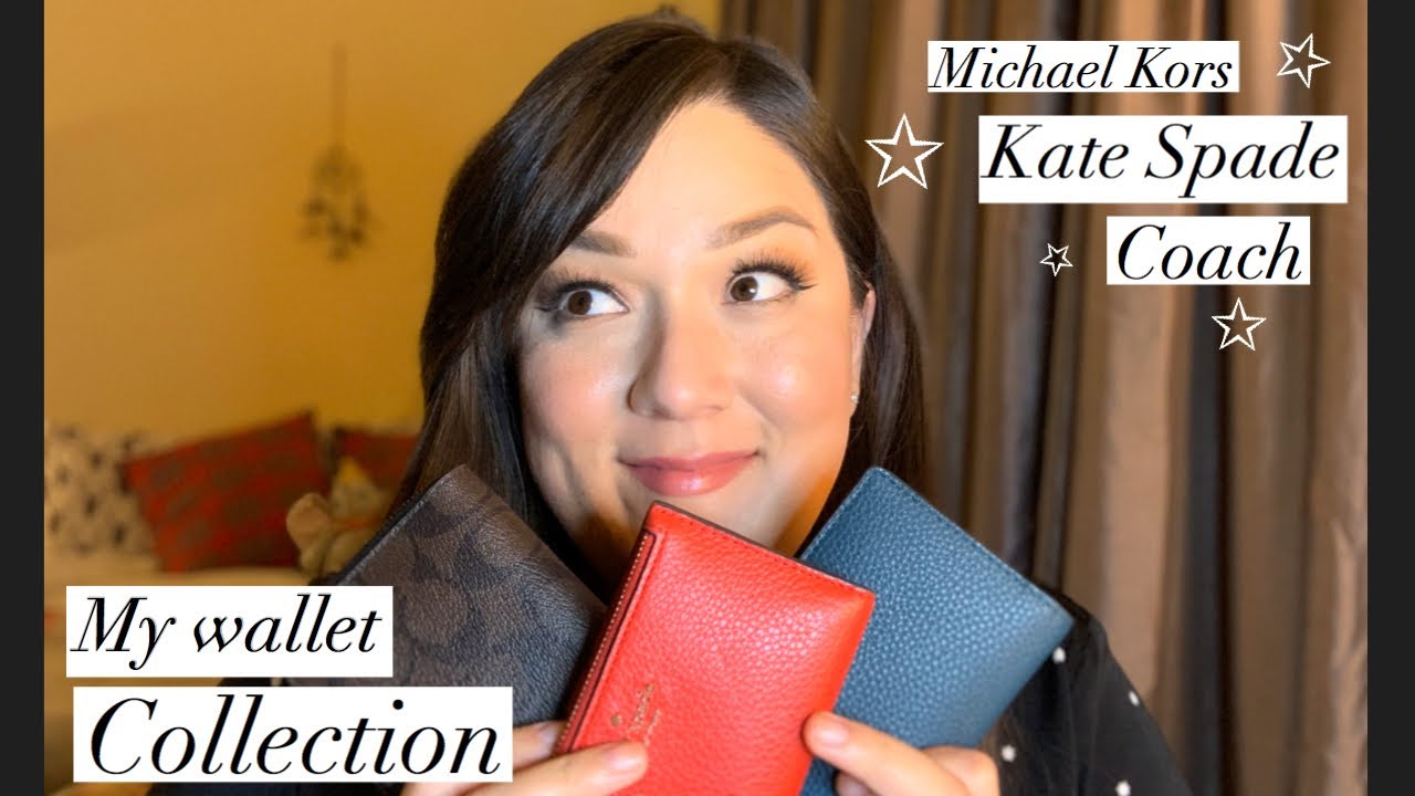 My wallet collection | Coach | Kate Spade | Michael Kors
