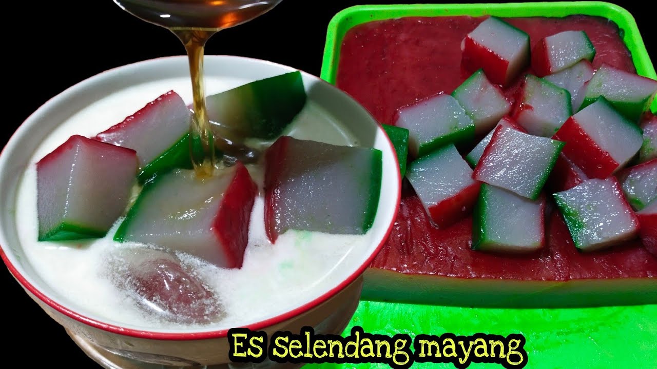 Resep es selendang mayang || Es selendang mayang enak dan mudah banget bikinnya
