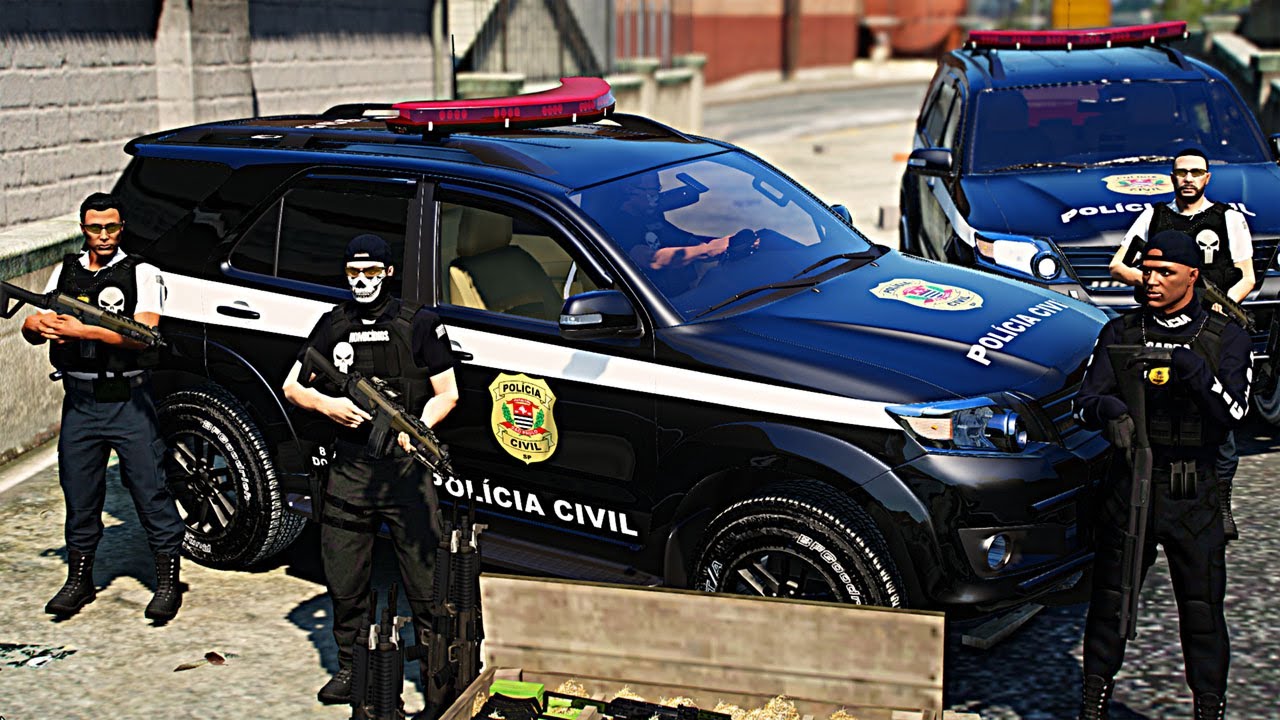 OPERAÇÃO da POLÍCIA CIVIL | GTA V PCSP | GTA 5 POLICIAL (LSPDFR)