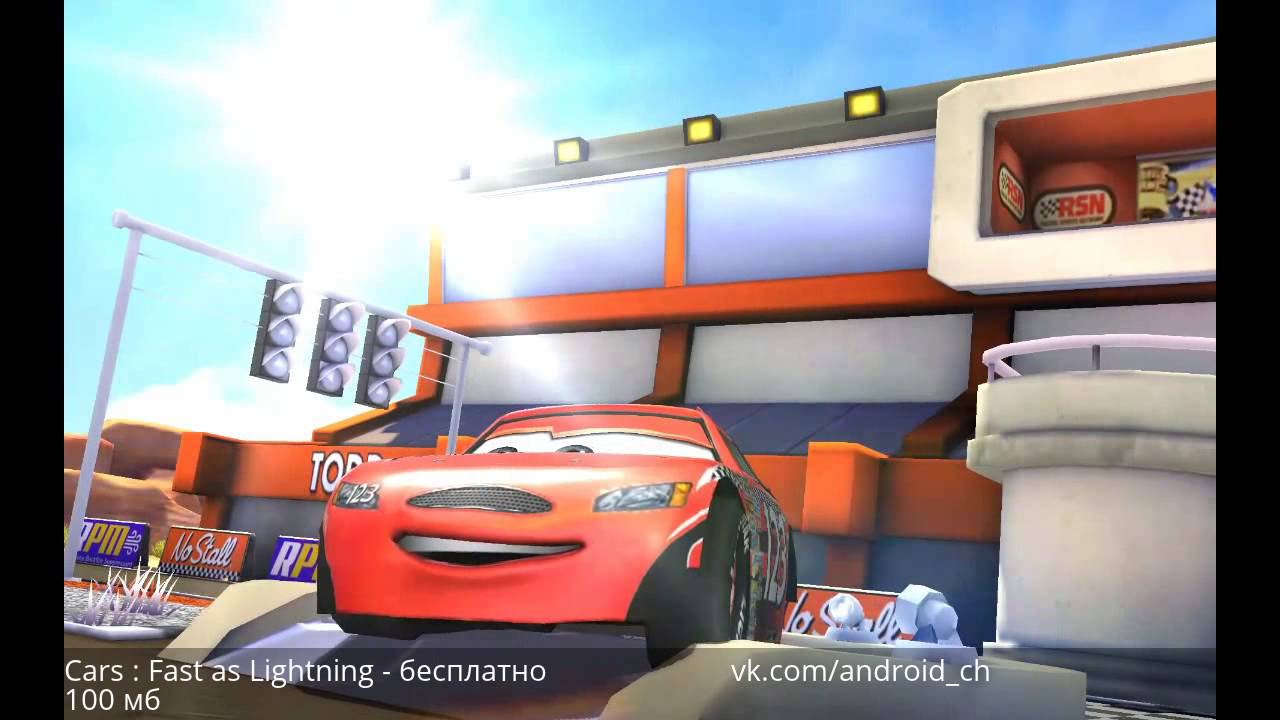 Cars : Fast as Lightning - Тачки: Быстрые как Молния  на Android(Review)