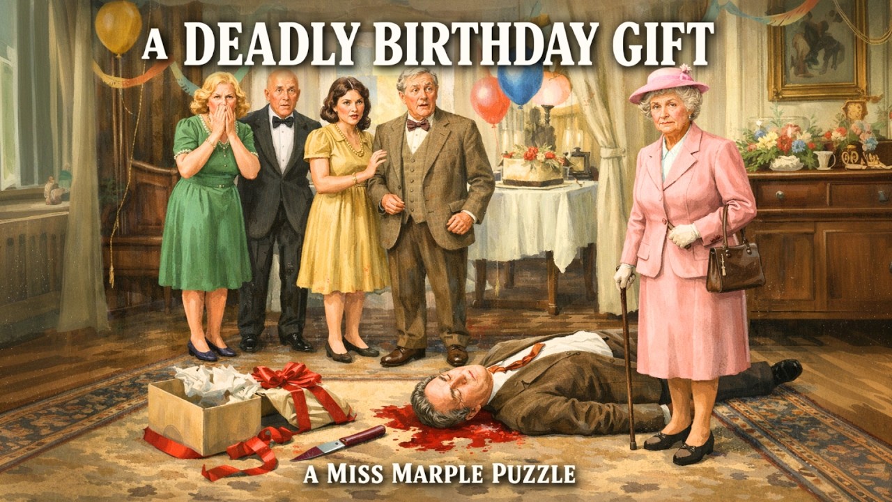 A Deadly Birthday Gift | Miss Marple Puzzle