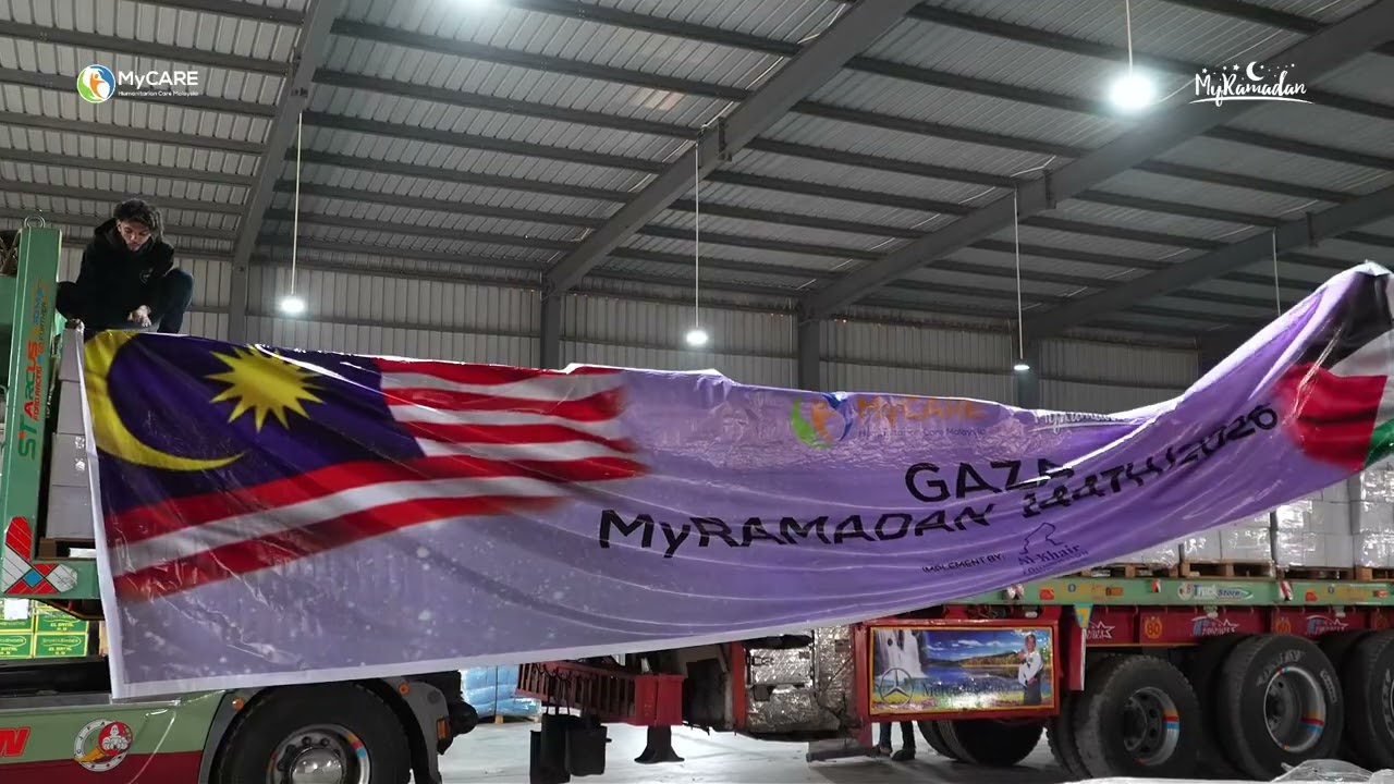 ASMR Balik Tabir Konvoi Truck ke Gaza