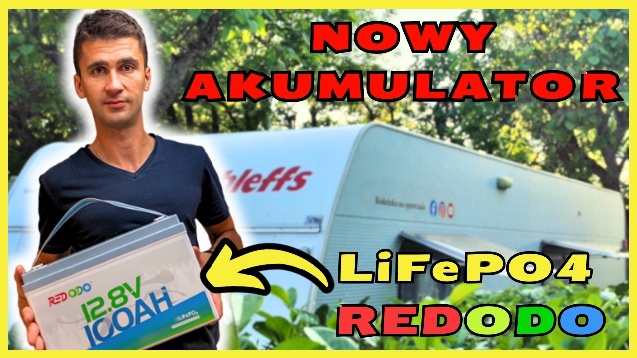 🔋Test akumulatora REDODO LifePO4 100Ah !!! Czy warto kupić? Battery test LifePO4 REDODO!! #vlog108