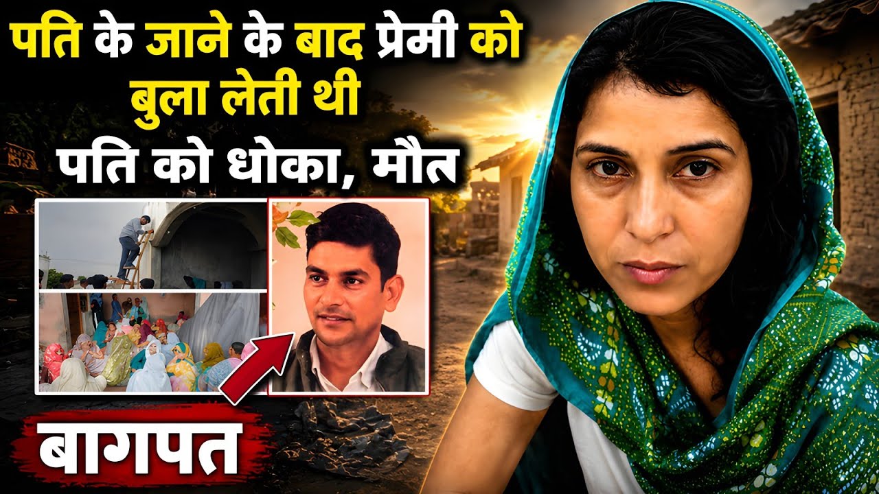 बागपत Murder Case | Real Crime story | Crime kikhani | #crimekikhani #crimestory #love #story