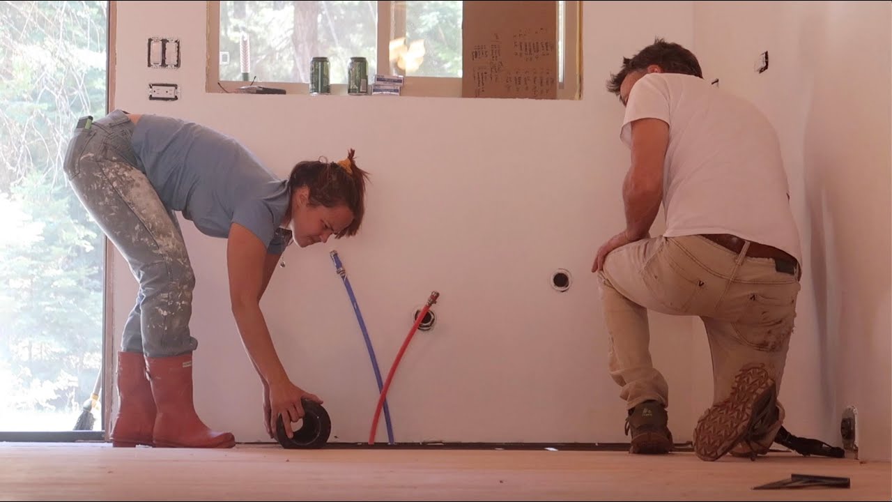 FINALLY! My Oregon A-frame gets wood floors - Pt. # 17