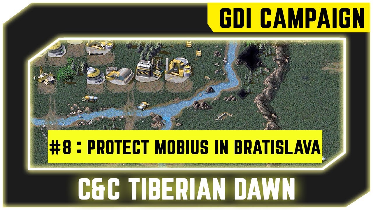 Command & Conquer Tiberian Dawn - GDI Mission 8 - Saving Doctor Mobius [720p]