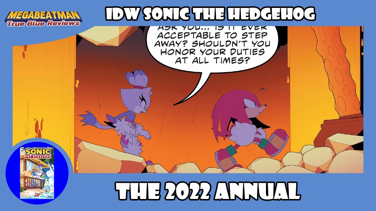 The IDW Sonic 2022 Annual | A Comic Review by Megabeatman