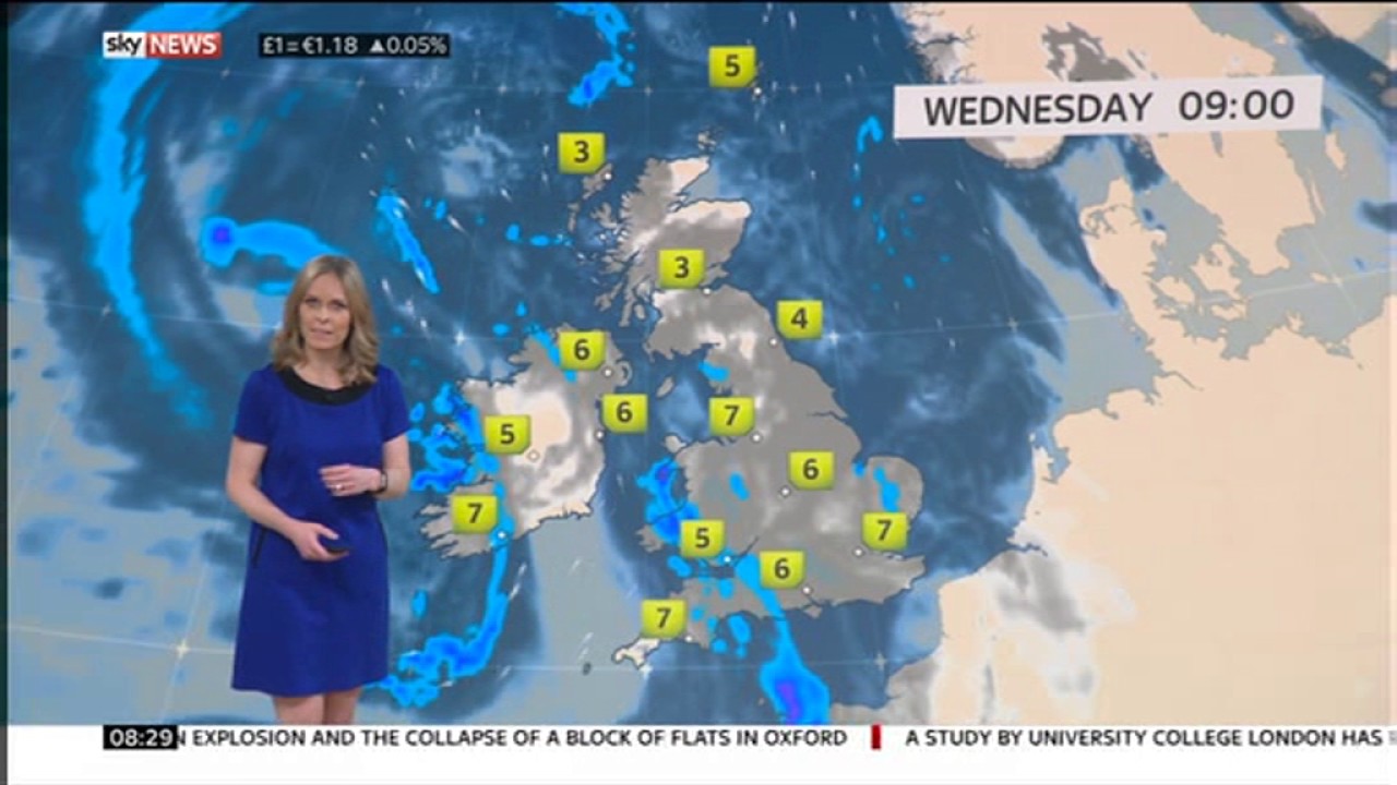 Kirsty McCabe Sky News Weather 2017 02 15