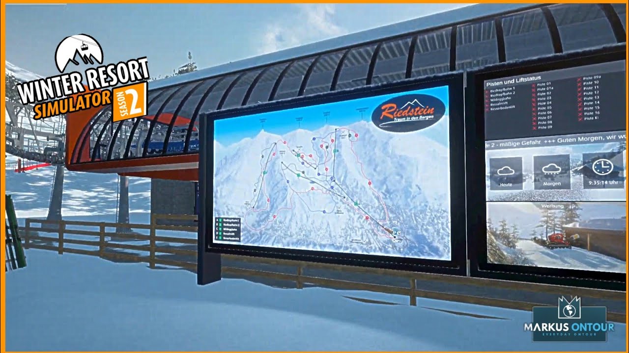 Winter Resort Simulator Season 2 | Das neue DLC Riedstein im Überblick