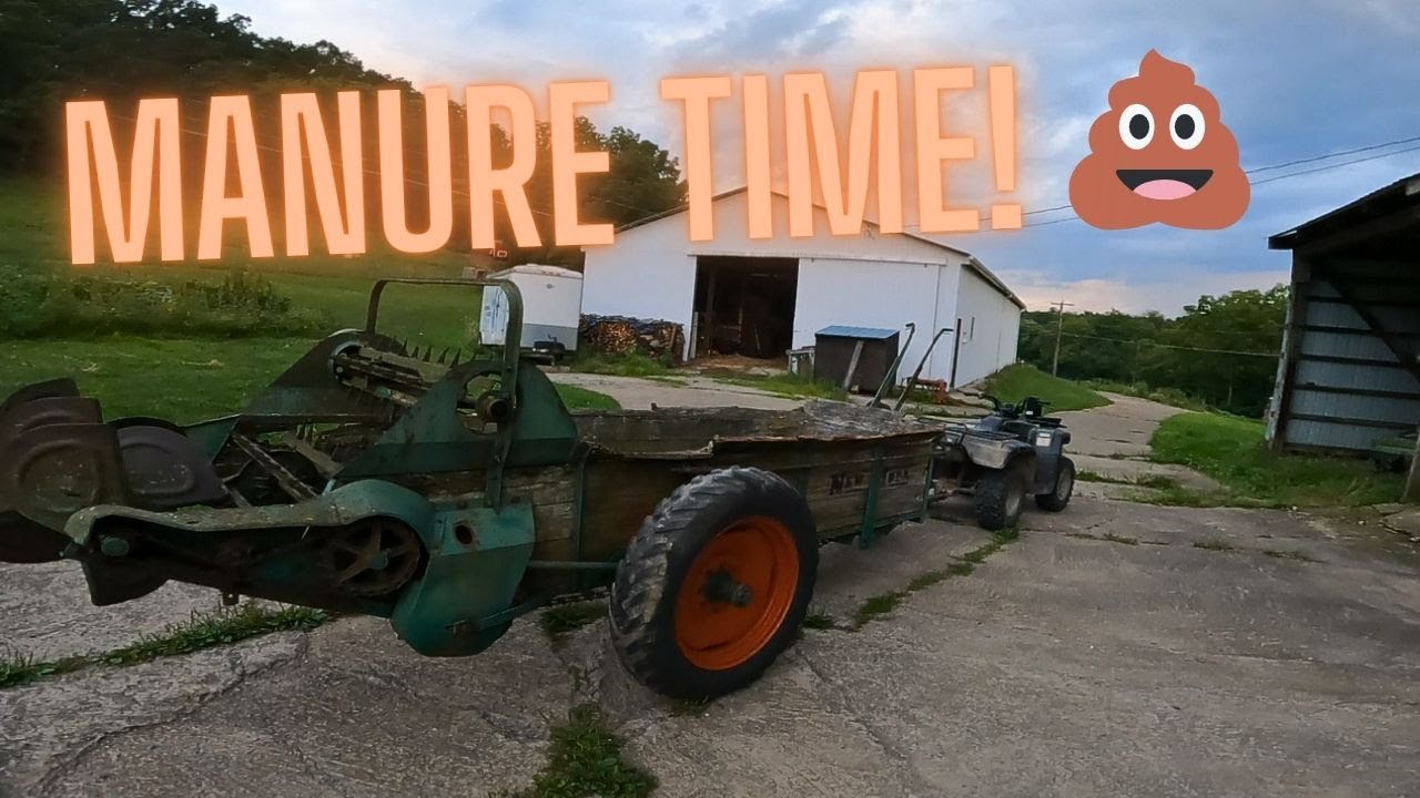 New Idea 12A Manure Spreader (FINALLY)!