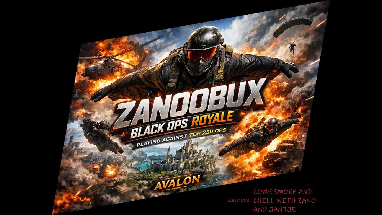 WARZONE BLACK OPS ROYALE ON AVALON