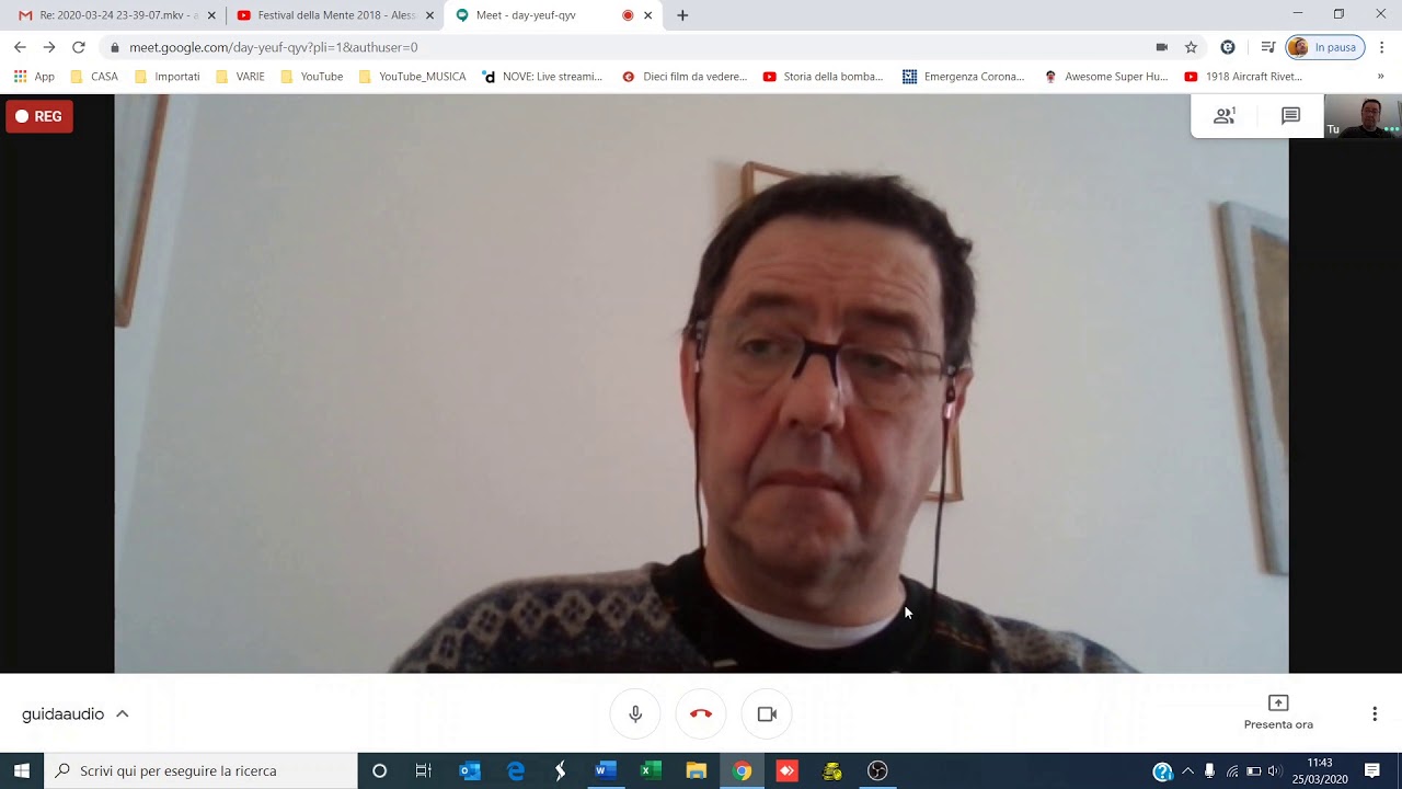 Trasmettere contenuti AUDIO su MEET