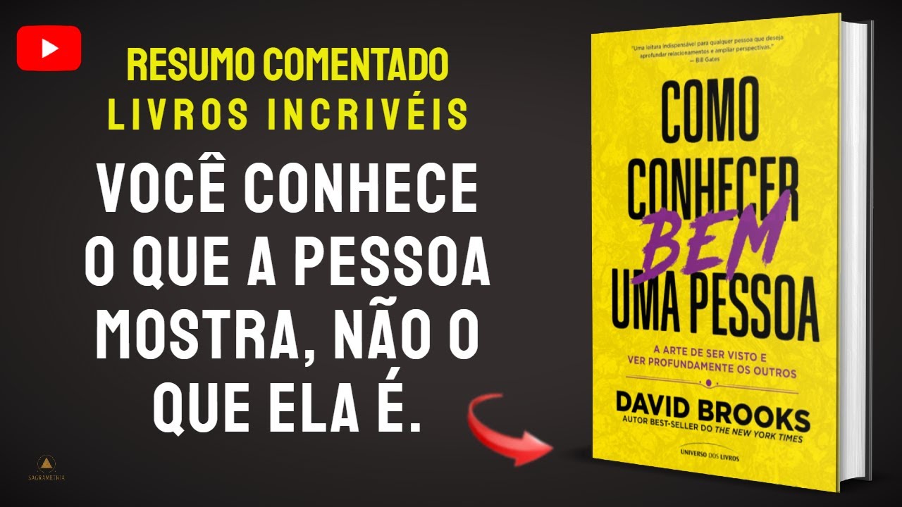 Livro Comentado: Como Conhecer BEM Uma Pessoa.