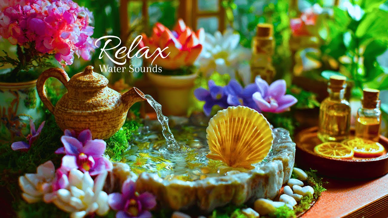 The Sound of Water for Daily Calm 🌳 Serene Healing & Relaxing Music
