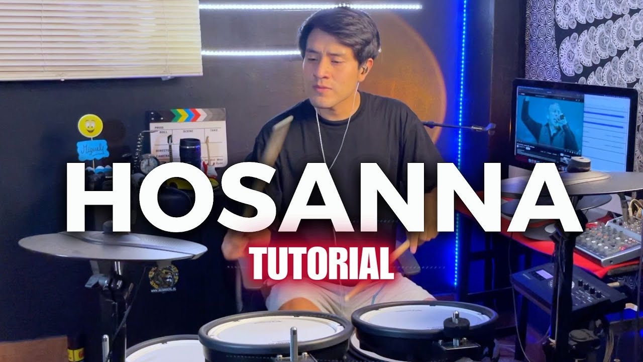 Hosanna - Marcos Barrientos | TUTORIAL DE BATERIA (Explicado)