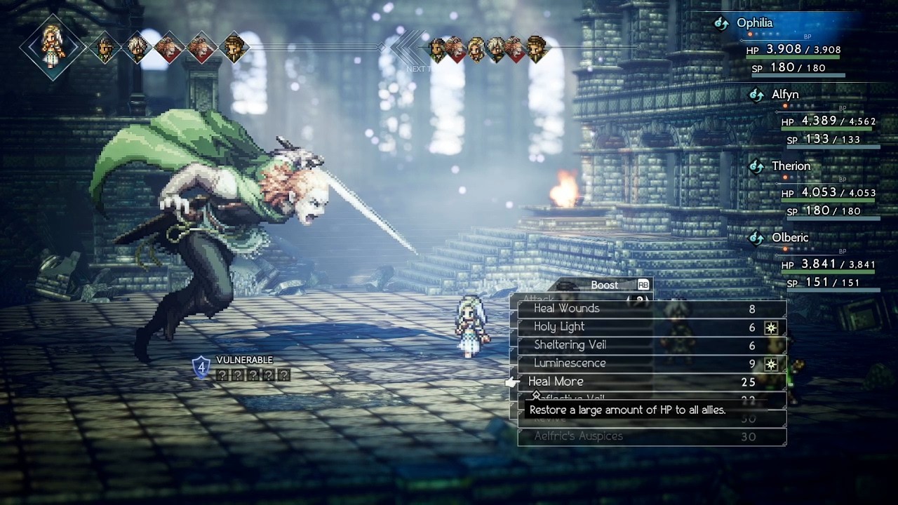 Let's Play Octopath Traveler BLIND Part 109: Who Is This Mysterious Lunging At Me Guy??