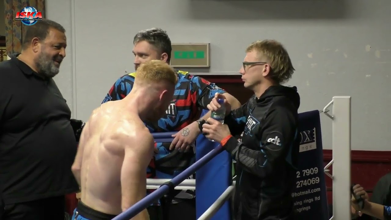 GB Promotions ISKA K1 Pro Intercontinental Title Ben Longstaff Fight Unit England V Angelos Martinos
