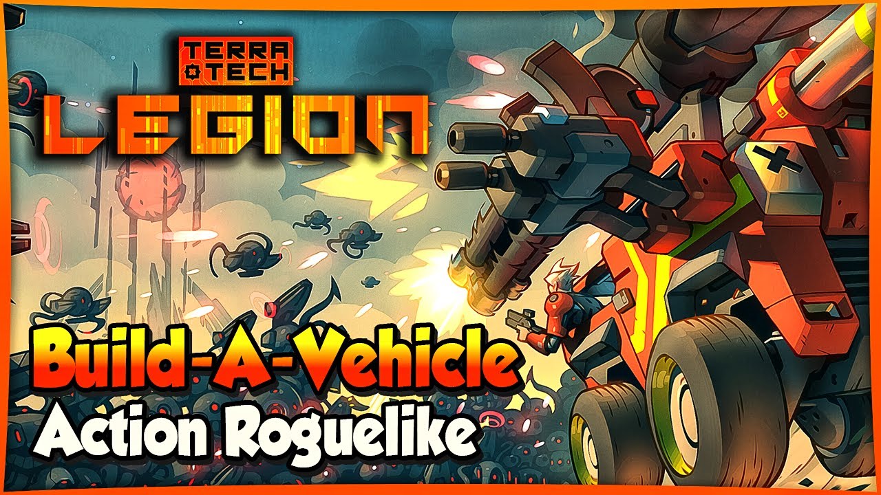 TerraTech Legion - Fantastic New Build-A-Vehicle Bullet Hell Roguelike