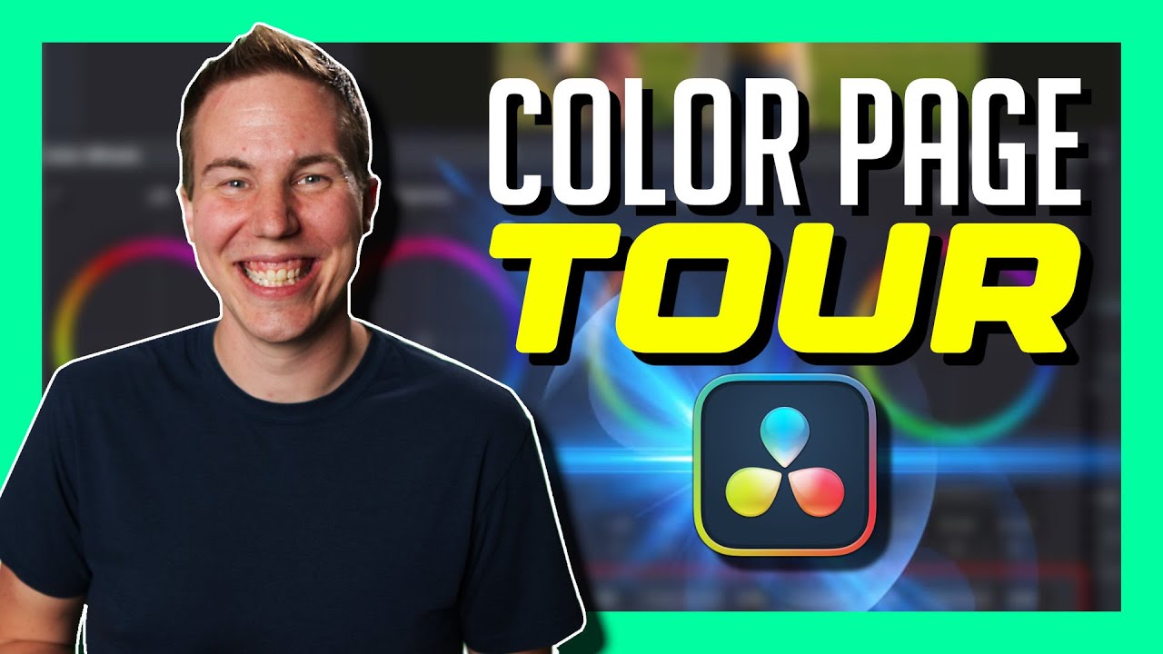 Full COLOR Page Tour for DaVinci Resolve Beginners