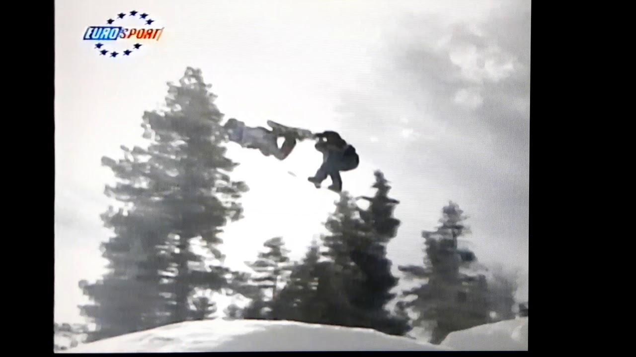 Jim Rippey best boardercross moment ever,  1st Winter X Games, Big Bear&nbsp;Lake, California, 1997