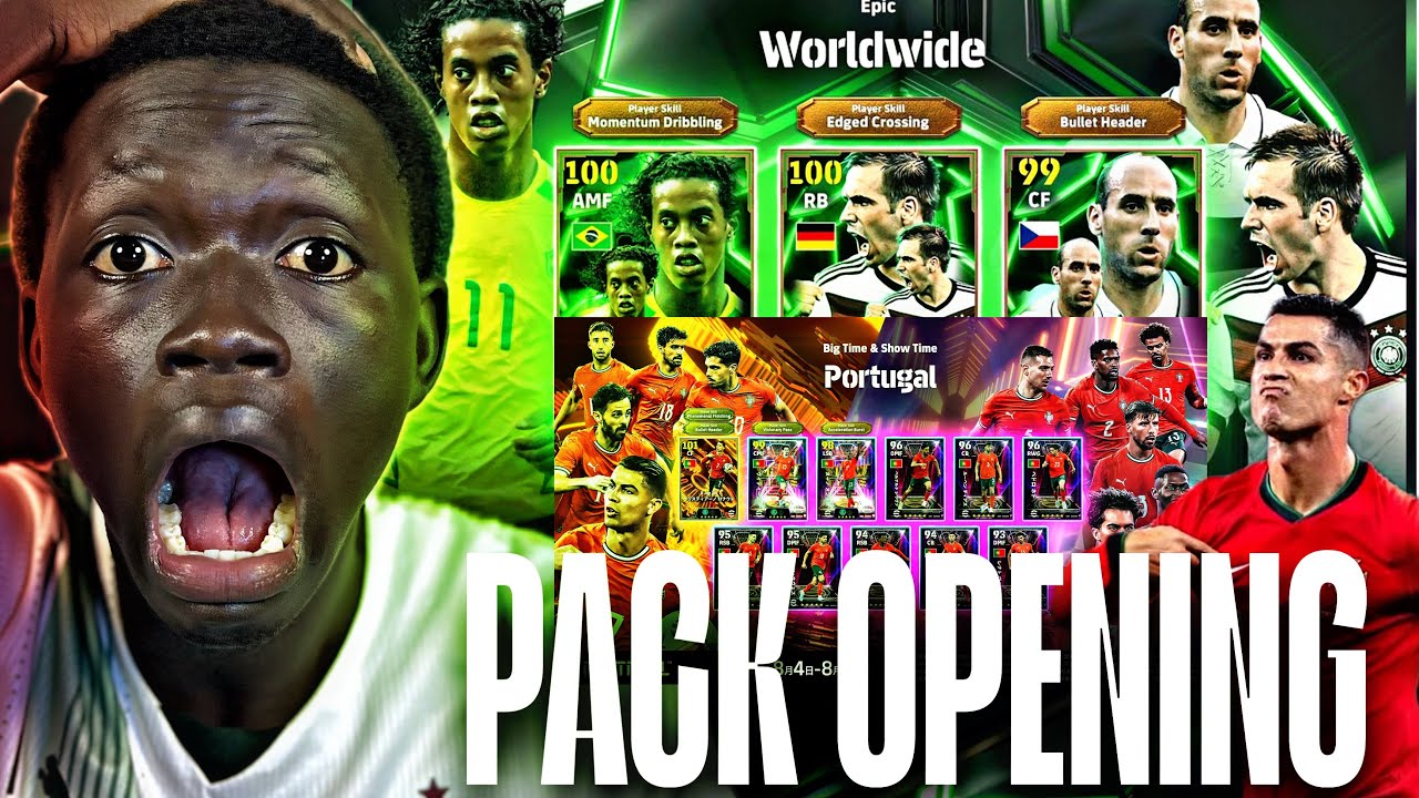 PACK OPENING EFOOTBALL MOBILE,RONALDO,KOLLER,LAHM,RONALDINHO
