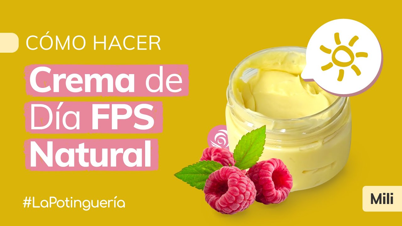 Cómo hacer Crema de Día con FPS NATURAL ☀️🧴 Aceite de Frambuesa y de Zanahoria 🥕 | Jabonarium 