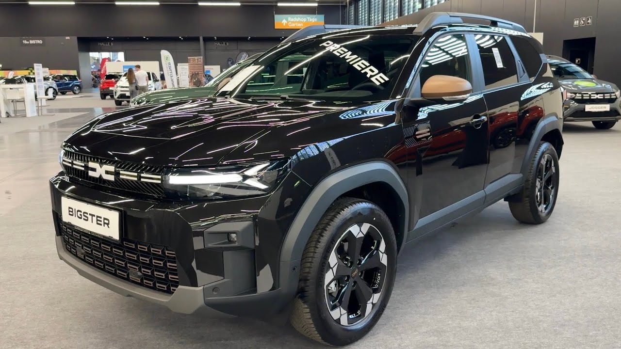 DACIA BIGSTER Extreme 2025 (PEARL Black) - visual REVIEW & PRICE