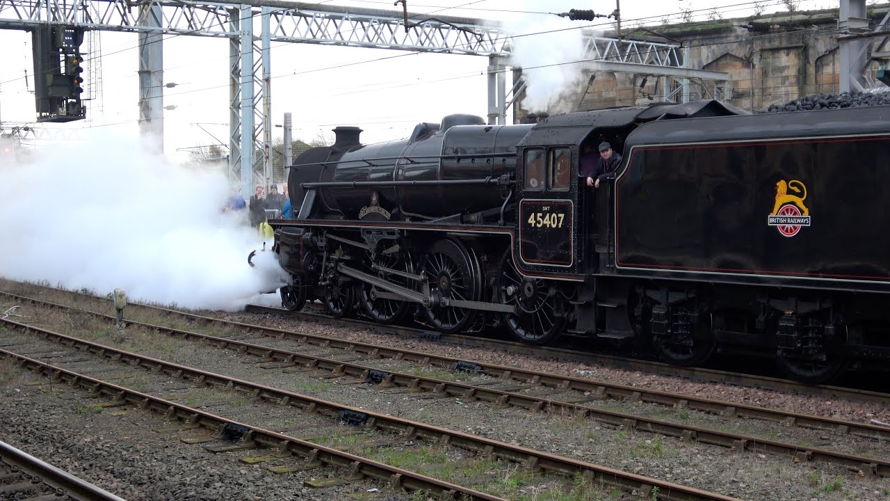 Last Steam for the Year at Busy Carlisle: 16 Nov 24