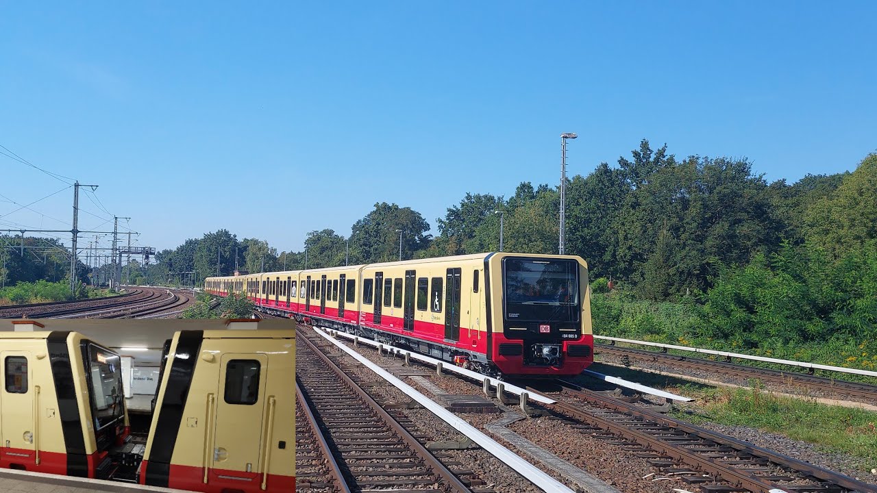 S-Bahn-Berlin:  484 085 auf Probefahrt