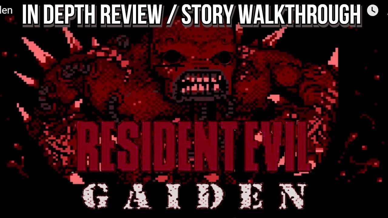 Resident Evil Story/Review - Gaiden