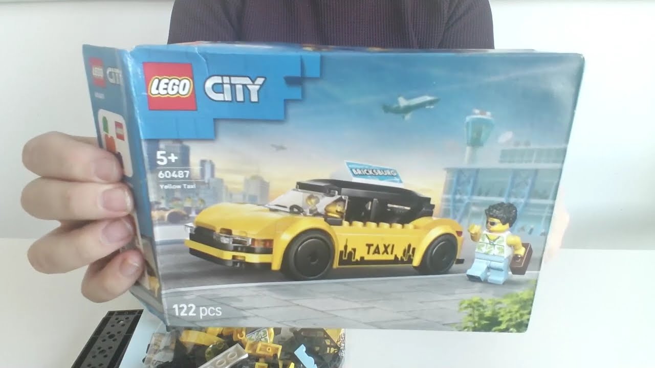 Lego Build - 'Yellow Taxi' (60487)