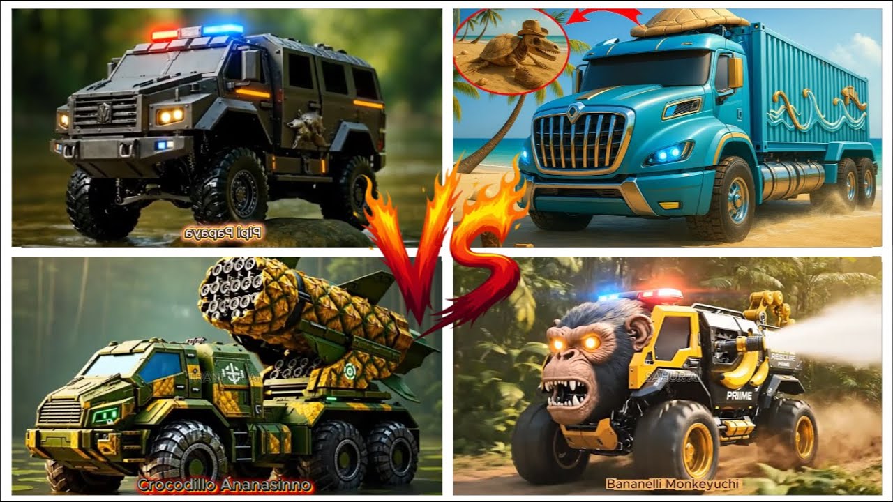 Tun tun Sahur BRAINROT EXTINCTION TRUCKS 🆚 BRAINROT CAR 🆚 BRAINROT  - Tiles Hop | Next-Level  #25 BR