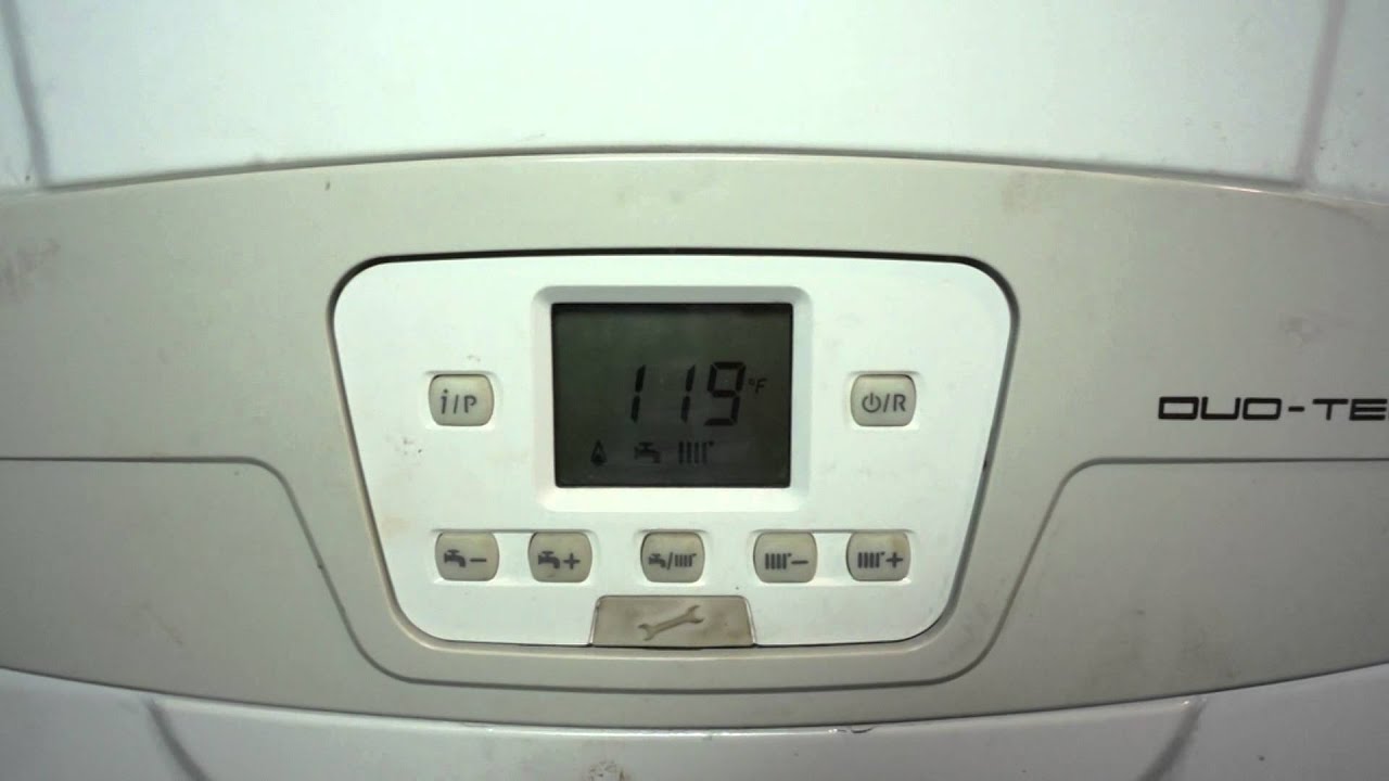 Baxi Luna Duo-Tec Instant Hot Water Issue