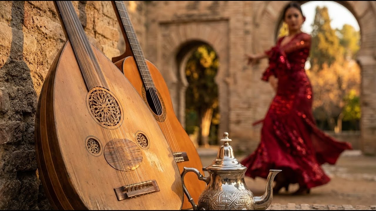 🎸 Spanish Guitar & Arabic Oud – Best Flamenco Fusion for Deep Focus & Study