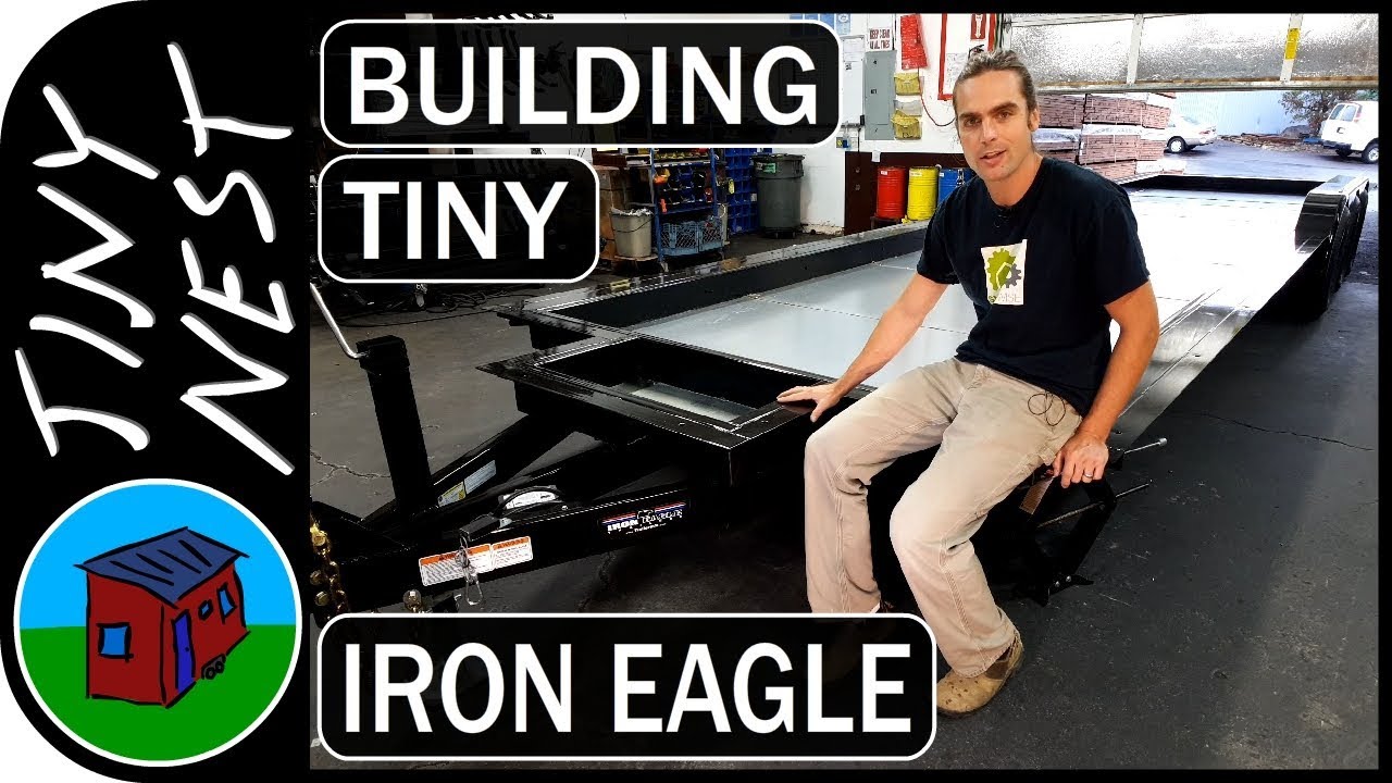 Why Tiny Builders use Iron Eagle Trailers
