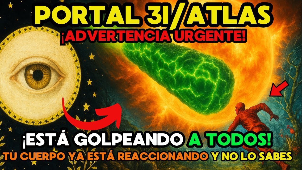 🚨PORTAL 3I/ATLAS: 9 SECUELAS ocultas que ya est&aacute;n ALTERANDO tu REALIDAD y tu ENERG&Iacute;A para siempre