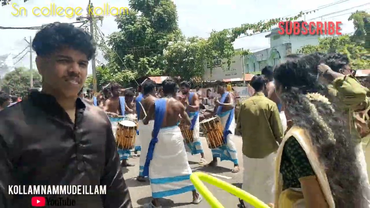 Sn college onam celebration 2025 (കൊല്ലം SN college onam mood )
