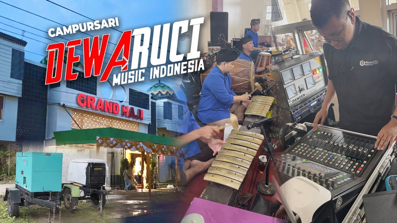 Mixing Campursari Dewa Ruci: Aksi Kru Soundsystem di Grand Haji Delanggu! dengan Topp Pro DM24.8