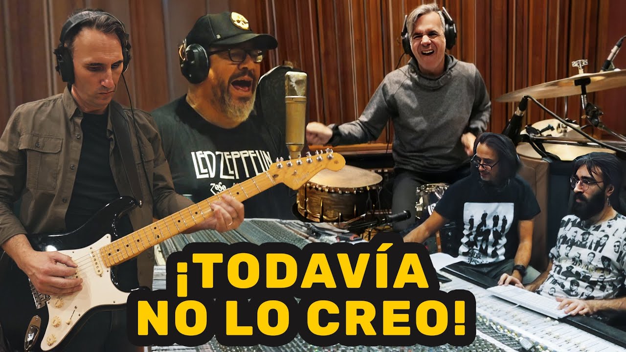 Grabé En Los Estudios Más Icónicos De Latinoamérica Con Músicos De Elite Del Rock