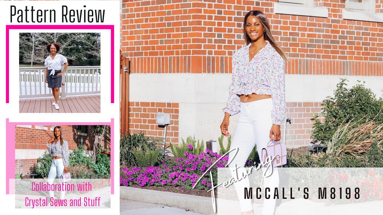 NEW Spring Collab with @crystalsewsandstuff - Pattern Review McCall's M8198