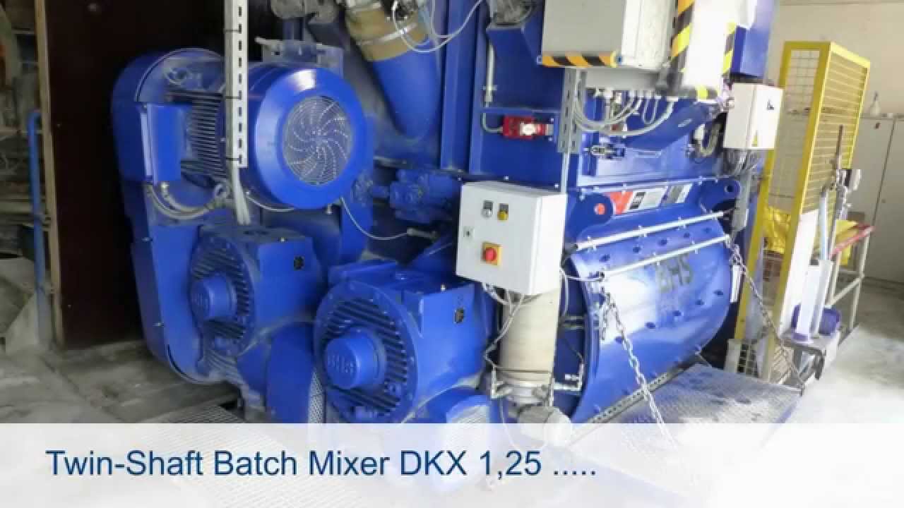 Retrofitting of a concrete mixing plant for pre-cast concrete 2014 in Bavaria