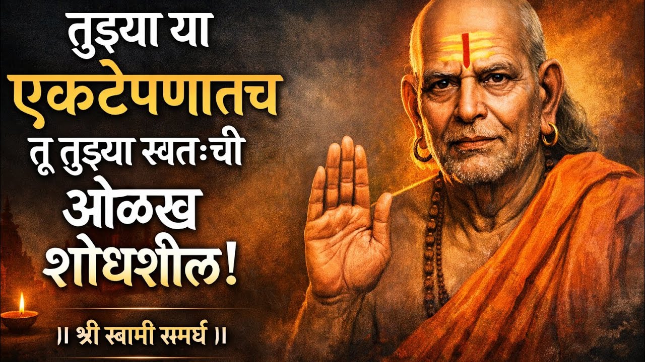 #बाळा, तुझं एकटेपण व्यर्थ नाही! | स्वामी समर्थांचा गुप्त संदेश🙇🏻‍♂️🙏🏻