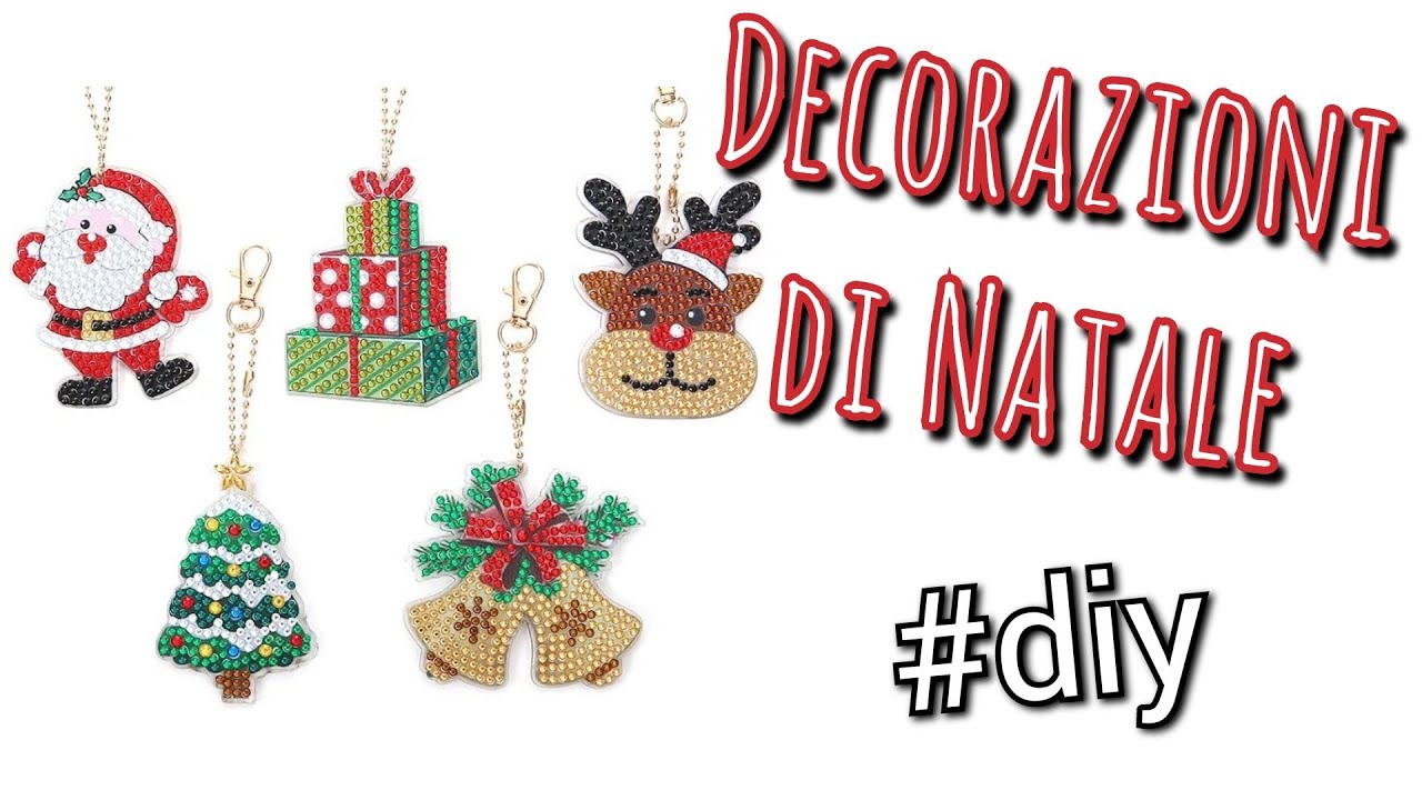 DECORAZIONI di NATALE FAI DA TE 🎄FACILI da fare e RILASSANTI da appendere dove vuoi 🎅🏼 EVERYDAYDEALS
