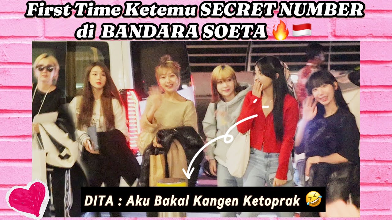 [VLOG #6] FIRST TIME KETEMU SECRET NUMBER di BANDARA SOETA ✈️ || DITA : KANGEN KETOPRAK 😂