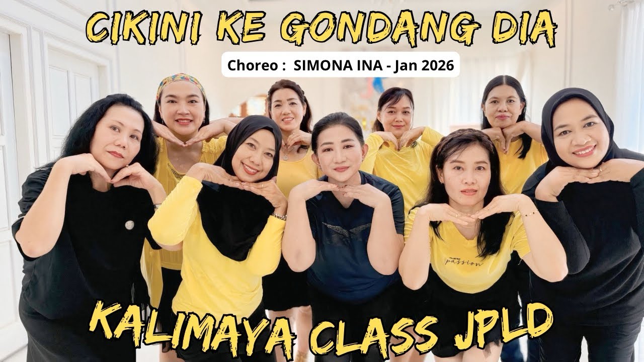 CIKINI KE GONDANG DIA / Line Dande / Choreo : Simona (INA) - Jan 2026