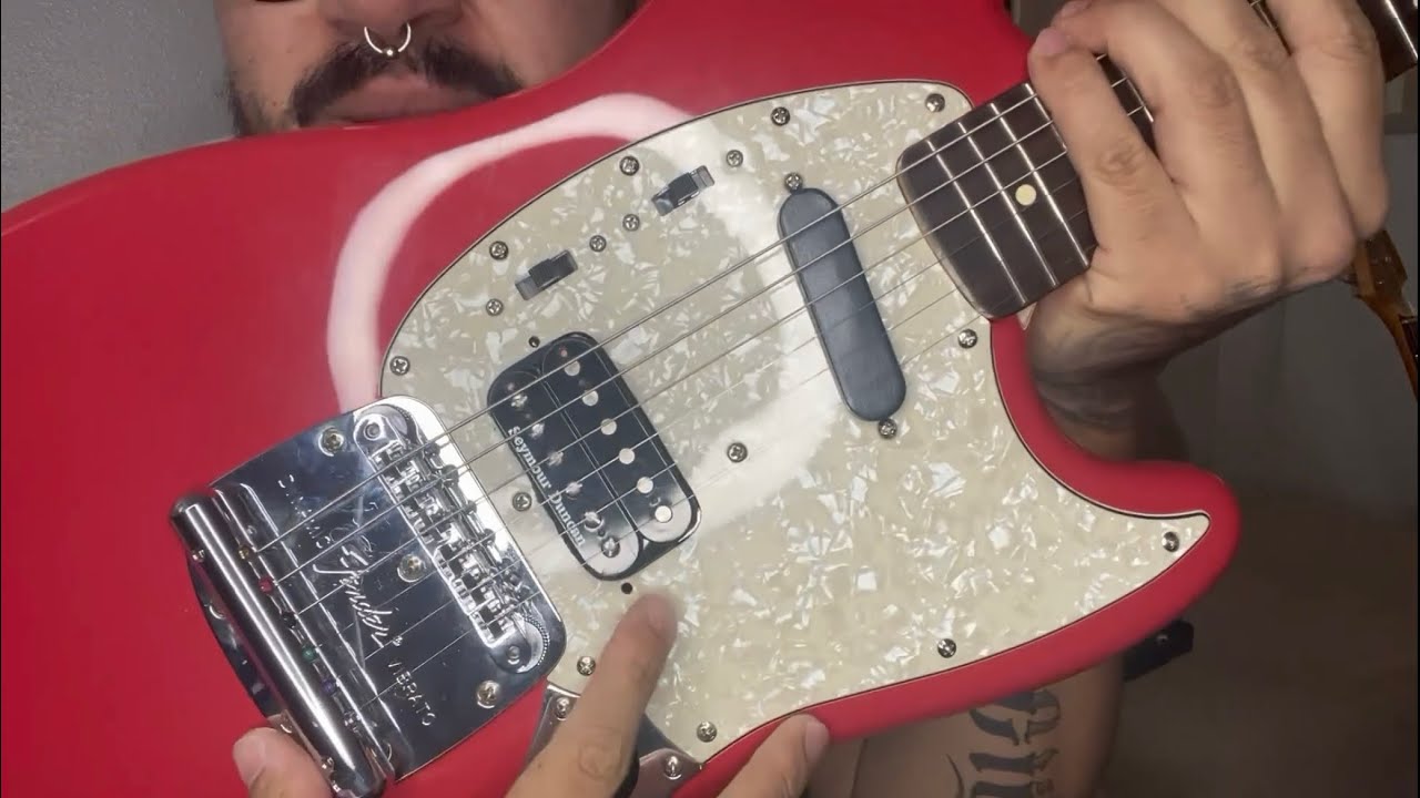 Kurt Cobain Mustang Mod | How To Mod Fender & Squier Mustang | Explanation Video