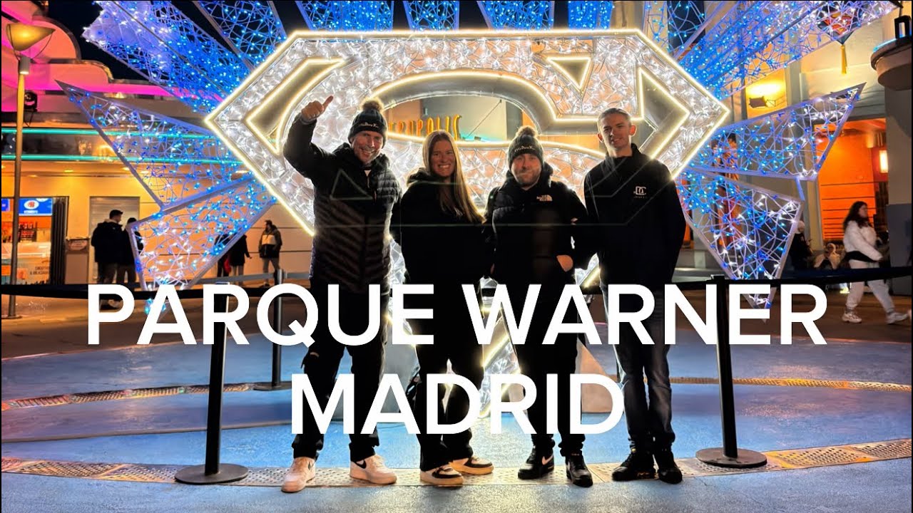🦇 🎢 💥 Parque Warner Madrid – захватывающий аттракцион BATMAN Gotham Escape, который вы ОБЯЗАНЫ ув...