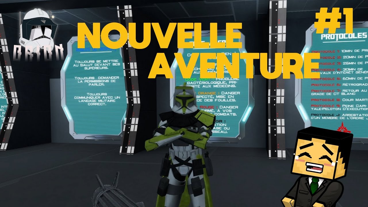 Je suis une star 😎 (draguez-moi) - Orion : Clone Wars Gmod RP #1 - Rediffusion Twitch 17/06/24