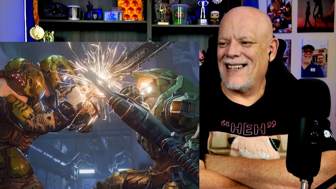 DEATH BATTLE: Master Chief vs Doom Slayer | REACTION | GOOSH Sponsored Vid From DYLAN